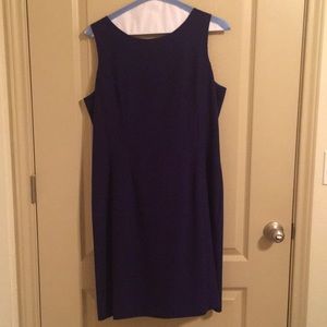 Plum Calvin Klein dress